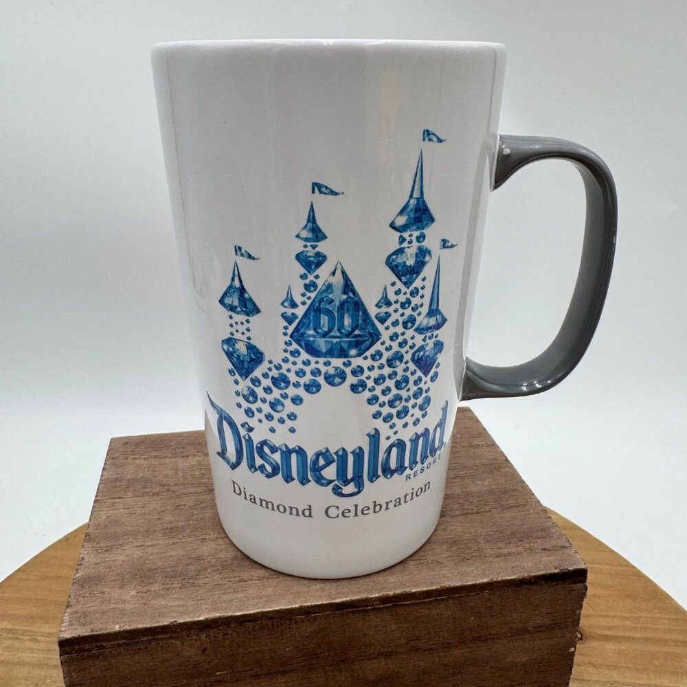 Starbucks Disneyland 60th Anniversary Mug Disney Diamond Celebration Ceramic Cup